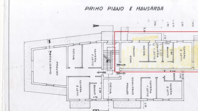 Trilocale Mq 55 Abetone Via bar Alpino Primo Piano Garage Cantina
